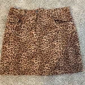 BB Dakota Cheetah Skirt